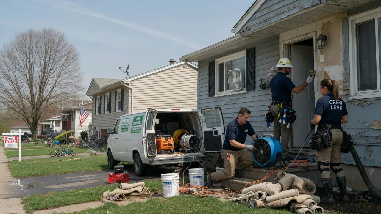 Flood Cleanup in Millington, IL near me