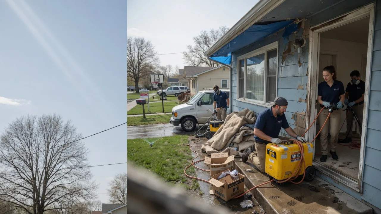 Basement Flood Cleanup in Millington, IL near me